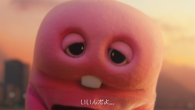 萌えピンクとイケブルー「甘えていいんだよ」篇