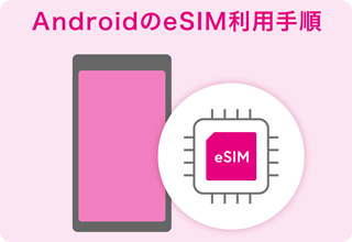 AndroidのeSIM利用手順