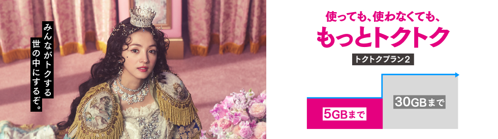 使っても、使わなくても、もっとトクトク トクトクプラン2
