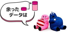 余ったデータは