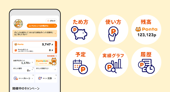 ため方 使い方 残高 予定 実績グラフ 履歴